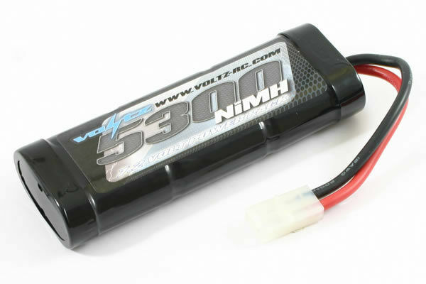 Vz0025 Voltz 5300Mah Stick Pack 7.2V W//Tamiya Connector