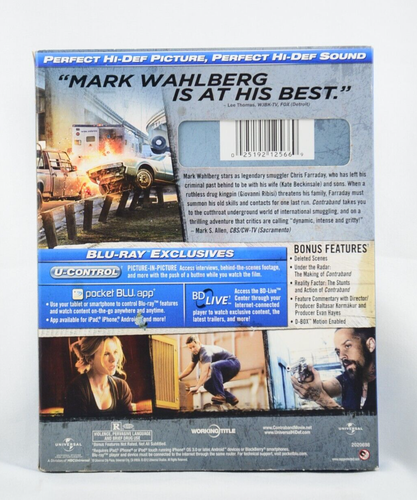 Contraband (Blu-ray/DVD, 2012, 2-Disc Set, Includes Digital Copy UltraViolet) - Picture 2 of 6