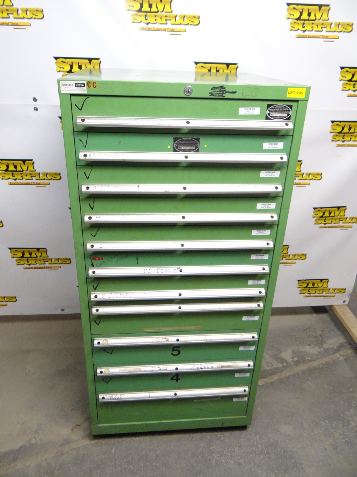 LISTA 11 DRAWER HEAVY DUTY TOOL STORAGE + DIVIDERS (35) eBay