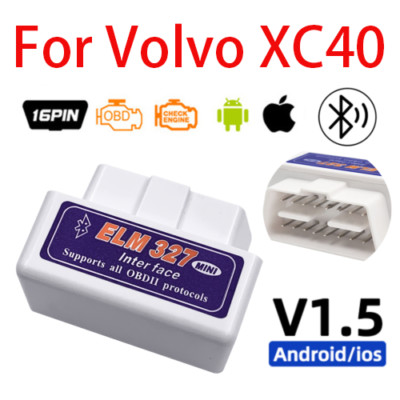 OBD2 ELM 327 Auto Scanner Werkzeug Android IOS Fehlercode Mini BT Leser passend für XC40