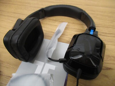 4Gamers Pro4-50 Stereo Gaming Wired Headset PlayStation PS4 PS5 PC schwarz