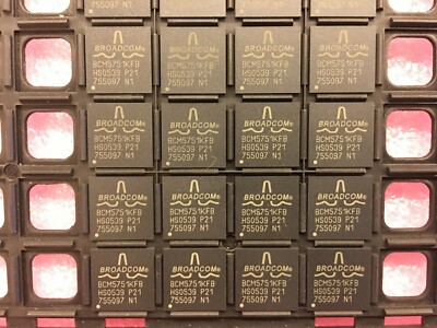 (6 PIECE LOT) BCM5751KFB, BROADCOM INTEGRATED GBE MOBILE MAC/PHY