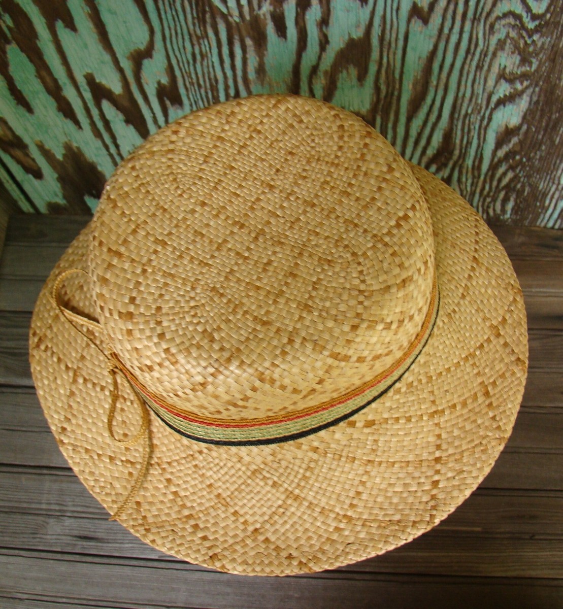 1950s Vtg Counter-Fit Frank Olive Famous NY Designer Straw  display picture 1