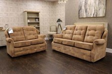 G PLan Oakland Fabric Compact 3 & 2 Seat Sofa