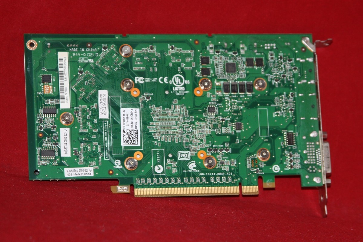 P418M DELL NVIDIA QUADRO FX 1800 GRAPHICS GPU CARD