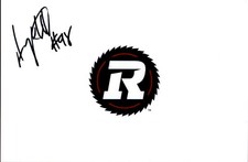Avery Ellis Signed Autographed 4x6 Photo Cfl Football Ottawa RedBlacks #2
