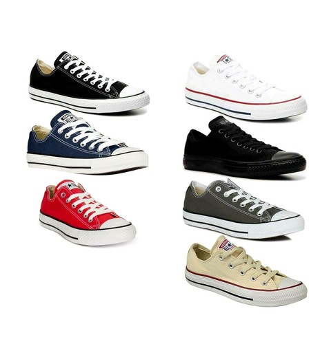 converse canvas low
