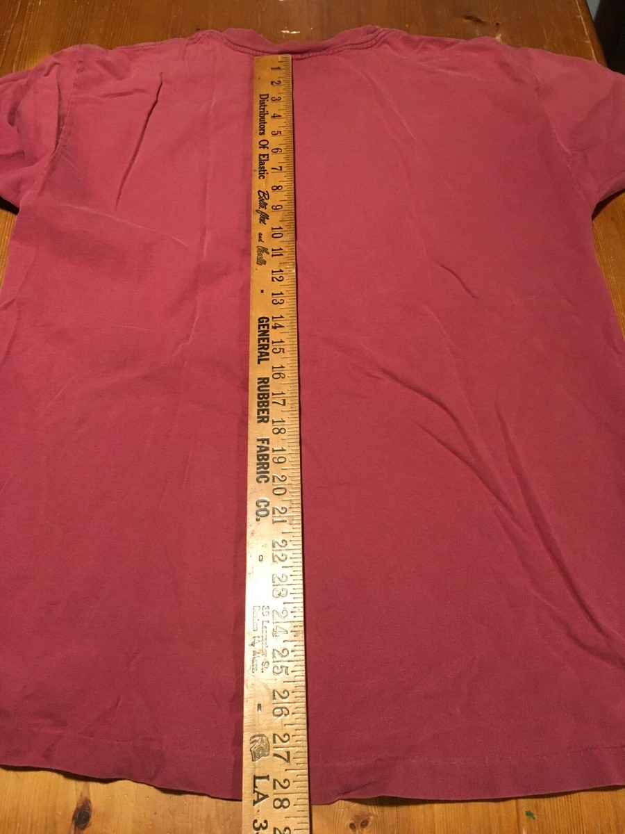 VTG 90s Tom's of Maine T-Shirt Single Stitch XL Red