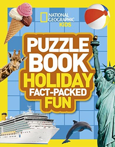 Puzzle Book Holiday: Brain-tickling quizzes, sudokus, crosswords and wordsearches (National Geographic Kids) - Image 6