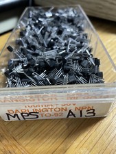 A lot of 5, 10, 25, 50 MPSA13 , Darlington NPN transistor, TO-92 case
