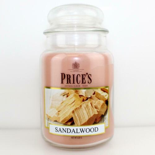 Price`s Patent Candles Limited Large Jar 630 g Sandalwood -r- - Afbeelding 1 van 3