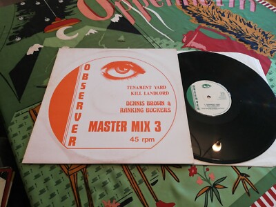 Dennis Brown / Horace Andy & Ranking Buckers - Master Mix 3 VG+ Reggae