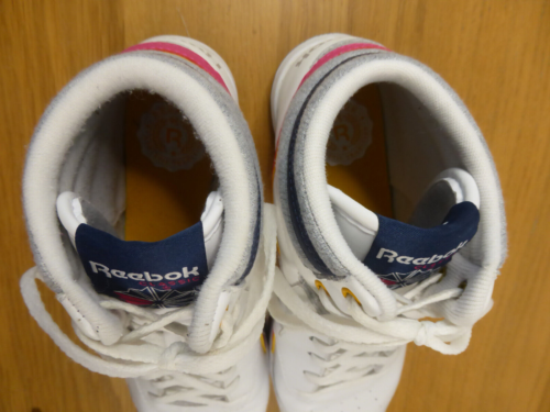 Reebok Classic Trainers White & Pink Mid BB7700 Size 6 Uk 8.5 US - Picture 12 of 14