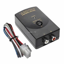 Car Audio Stereo Line-Output Converter Adjust High To Low RCA Adapter For Dodge