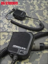 US STOCK TCA MIC Hand Microphone Replica for TCA PRC 152A 148 152 THALES Radio