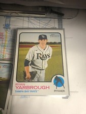 2022 Topps Heritage Base #23 Ryan Yarbrough Tampa Bay Rays M12