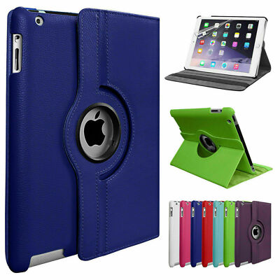 Für Apple iPad 10.2'' 2019 (7. Generation) 360 drehbares Leder Smart Case Cover