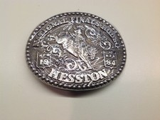 1984 Hesston Belt Buckle