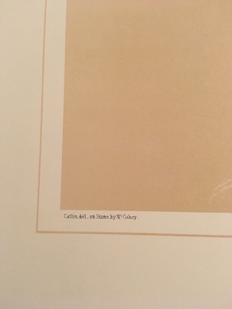 Ball Players, Catlin, Original Lithograph,Limited Edition 1970