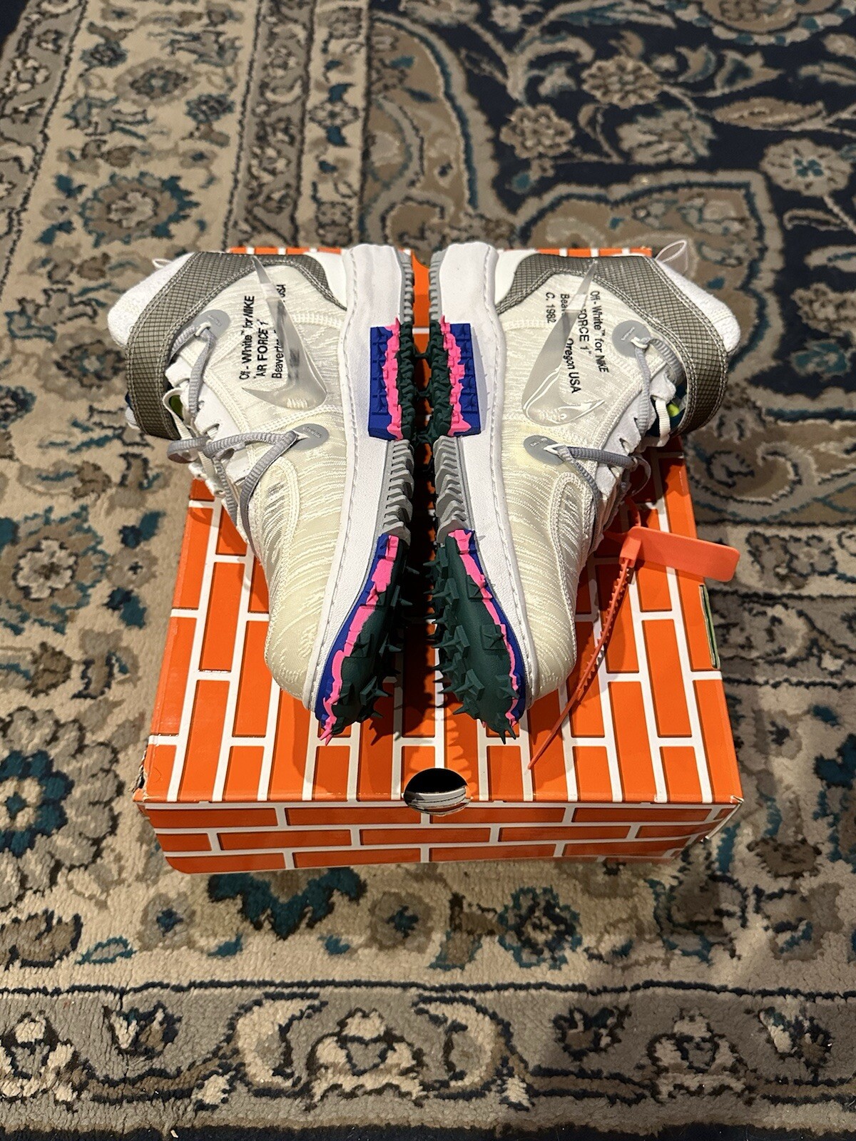 OFF WHITE X NIKE Taglia 10 5 Nike Air Force 1 x Off White Bianco 2022 DO6290 100