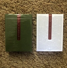 Set Of 2 Overlook Playing Cards V1 V2 by Art of Play Dan & Dave Mystery Deck