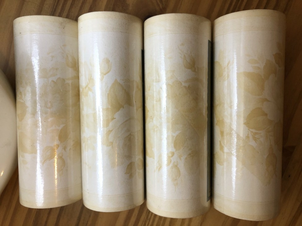 MatchPoint Border Wallpaper 5 Inches by 40 Metres Lemon/Natural *NEW