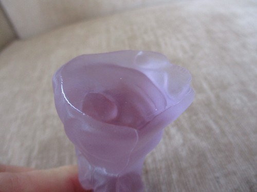 VTG Cesare Toso Murano Molded Glass 3.5” Neodymium Praying Girl Figurine - Picture 7 of 11