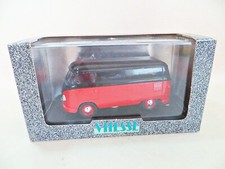 VITESSE 550 '1955 VW T1 KOMBI BULLI PANEL VAN' BLACK/RED. 1:43 MIB/BOXED