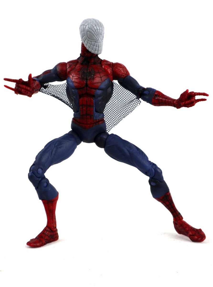 Marvel Legends Spider-Man Fearsome Foes Toy Biz Prototype Test