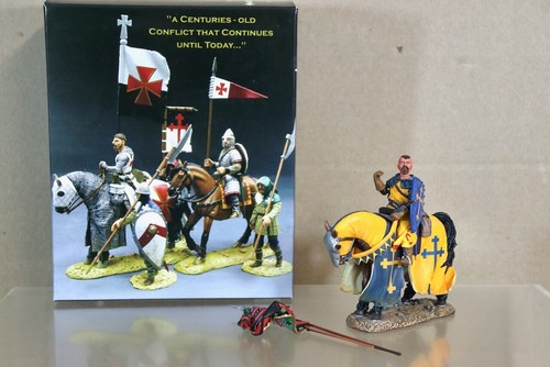 Figurine King & Country MK228 – Chevalier Croisé Tombé Au Combat – 54mm – étain Peint