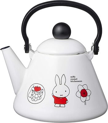 Miffy Kettle 1.5L Enamel IH Japan Limited