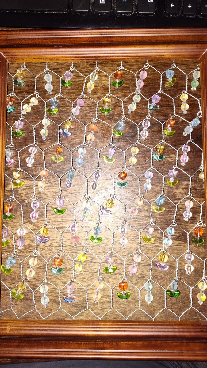 2 Pcs Chicken Wire Frames For Suncatchers, Unfinished Wooden Frames Crafts For Photo Display, And DIY Decor - View #2