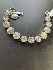 LARGE ROSETTE Mariana Bracelet in ON A CLEAR ...