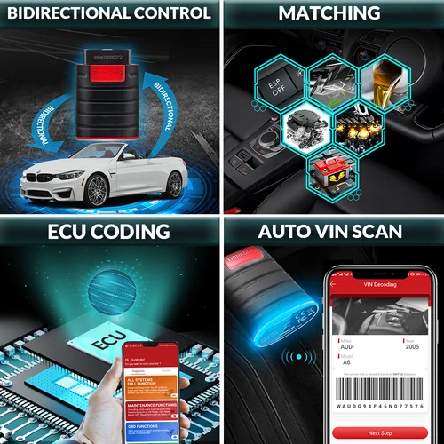 THINKCAR Thinkdiag Bidirectional Free Full Software OBD2 Scanner Diagnostic Tool