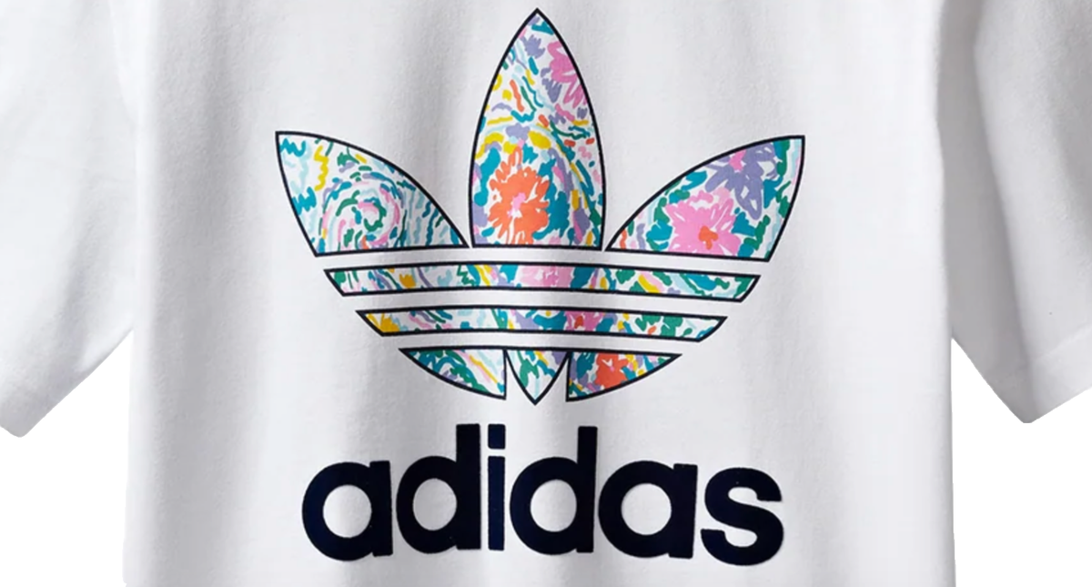 Noah x Adidas Consortium Floral Paisley Logo Tee GS1389 Deadstock