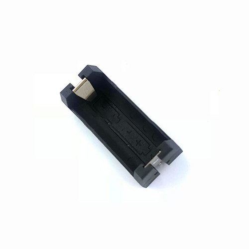 CR123A Battery Holder With Pins / SMD Black Flame Retardant DIY Toy Battery Box - Picture 2 of 11