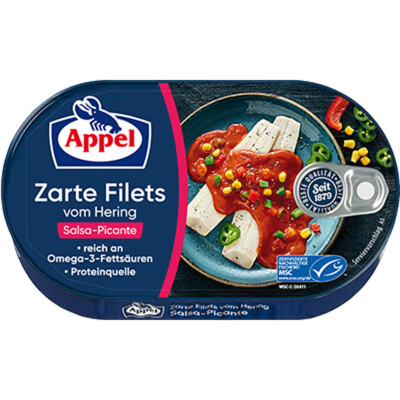 Appel Heringsfilets Salsa Picante in feurig scharfer Sauce 200g