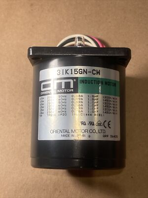 ORIENTAL MOTOR 3IK15GN-CW / 3IK15GNCW (NEW NO BOX)