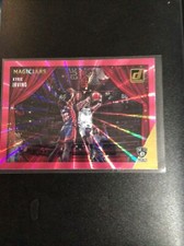 2021-22 Donruss Basketball Magicians Pink Laser Holo  #2 Kyrie Irving NETS