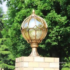 Home Pillar Lights Yard Outdoor Post Lighting Post Light Garden Gate Pillar Lamp