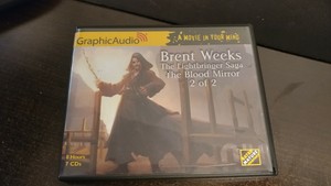 Details About Graphic Audio Books Brent Week The Lighbringer Saga The Blood Mirror 2 Of 2 - 