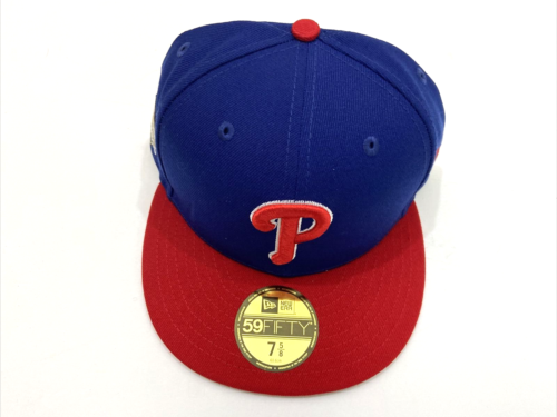 2022 MLB World Series Philadelphia Phillies Cappello montato New Era 59FIFTY sul campo - Foto 1 di 11