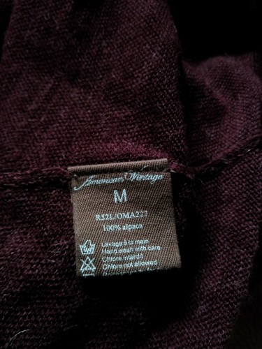 American Vintage Pure Alpaca Wool Omaha Longline Pullover Jumper - Picture 7 of 7