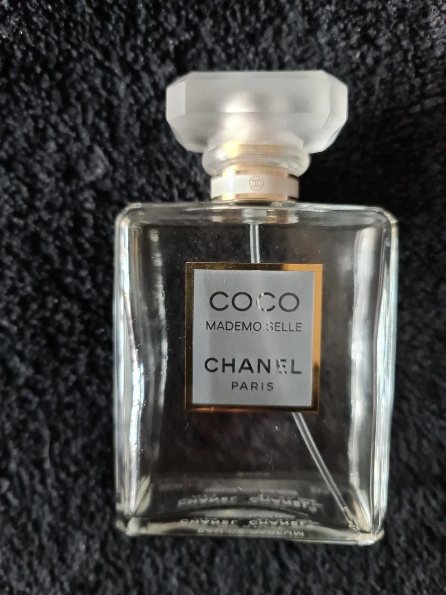 CHANEL COCO MADEMOISELLE EAU DE PARFUM 100ML EMPTY BOTTLE