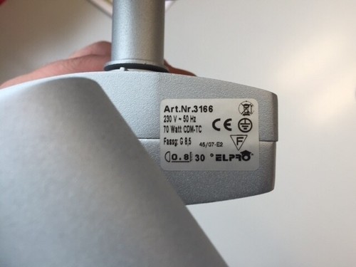 Elpro Deckenlampe Verkaufsraumleuchte Strahler Leuchte Lampe - Bild 2 von 2