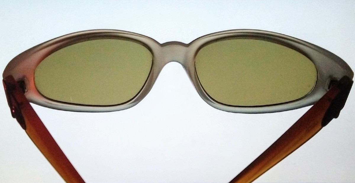 Versace Sunglasses Mod.408 Clear Orange Gray Gradient Medusa