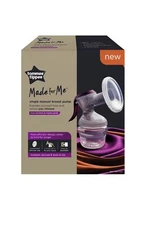 Tommee Tippee Made for Me Single Manual Breast Pump Cushioned Silicone Cup
