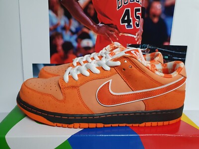 Nike SB Dunk Low OG QS Concepts Orange Lobster Herren UK 11 EUR 46 (FD8776 800)