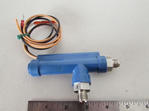 THOMAS PRODUCTS MODEL 2100 PART: 12704 FLOW SWITCH .1GPM Swagelok Tube USA Made - Picture 6 of 12