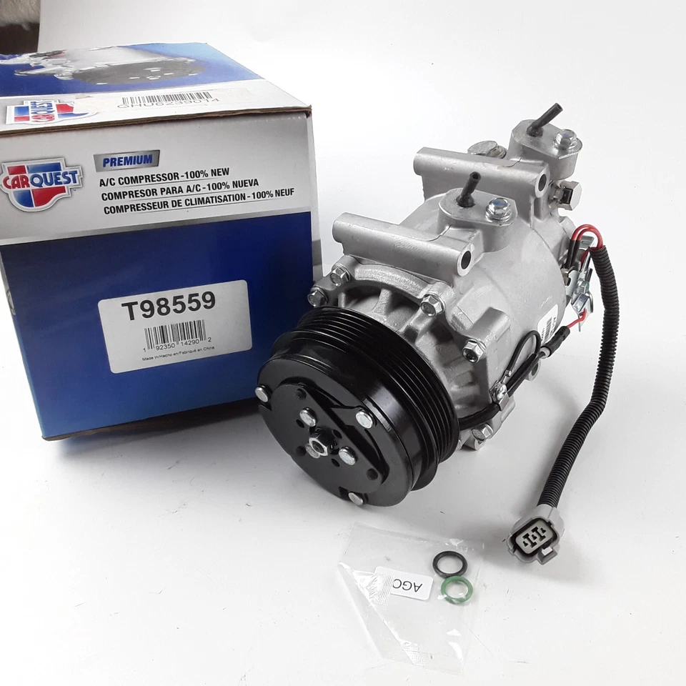 Carquest Premium T98559 A/C Compressor Assembly Fits Honda Fit (2007-2008) - Image 2 of 4